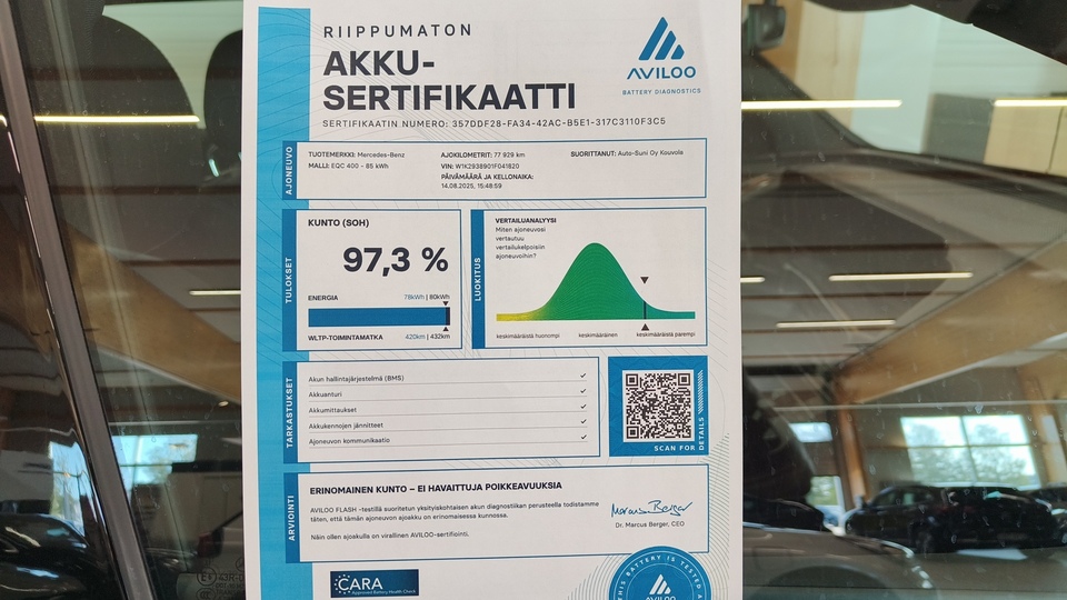 Mercedes-Benz EQC vaihtoauto