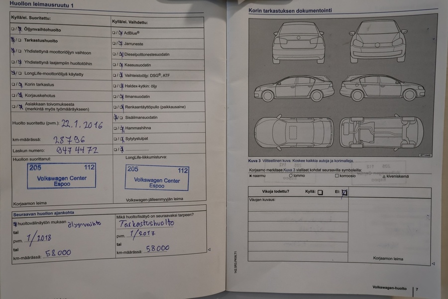 Volkswagen Passat vaihtoauto