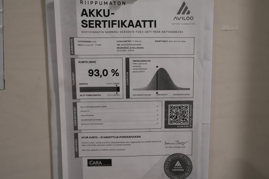 Audi e-tron vaihtoauto