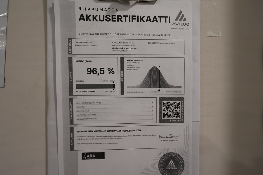 Audi e-tron vaihtoauto