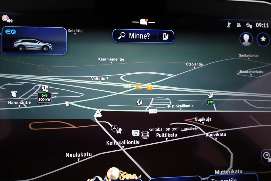 Mercedes-Benz EQE vaihtoauto