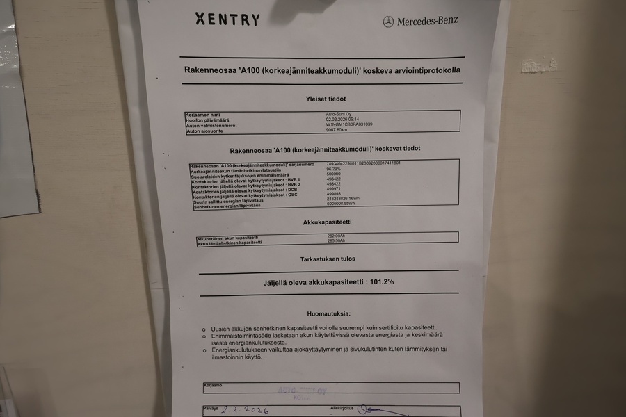 Mercedes-Benz EQE vaihtoauto