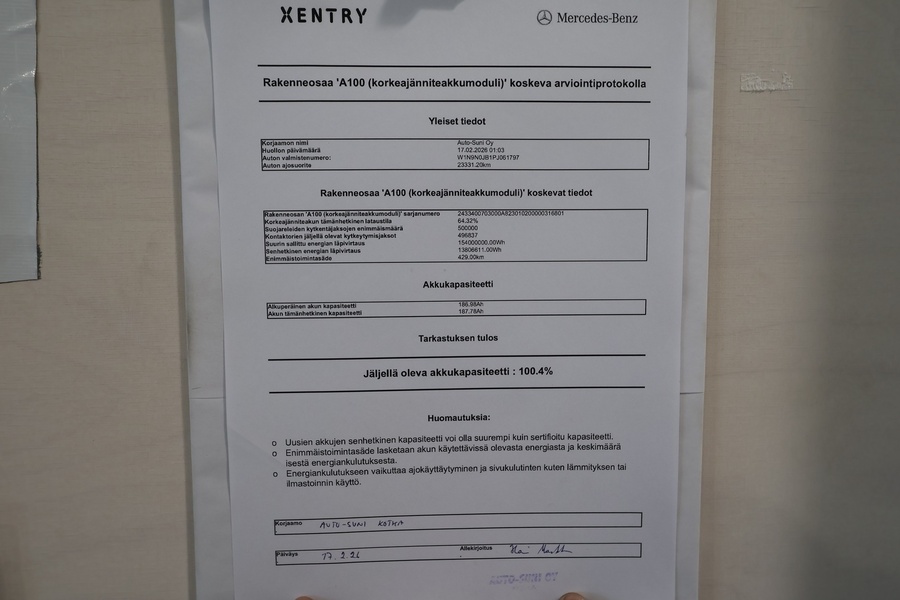 Mercedes-Benz EQA vaihtoauto