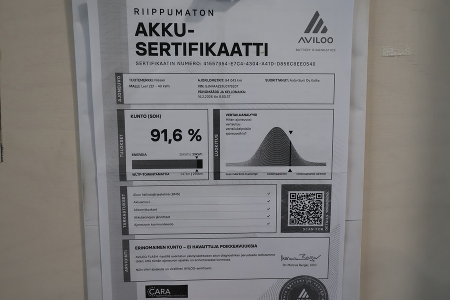 Nissan Leaf vaihtoauto