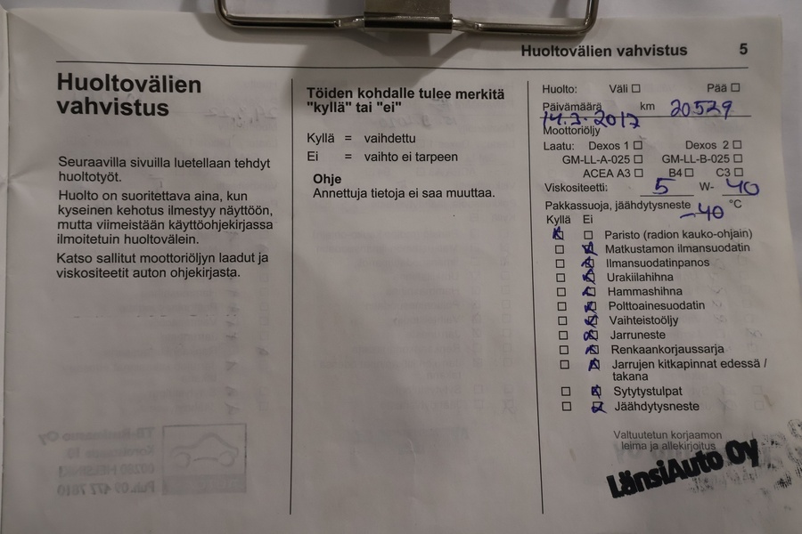 Opel Insignia vaihtoauto