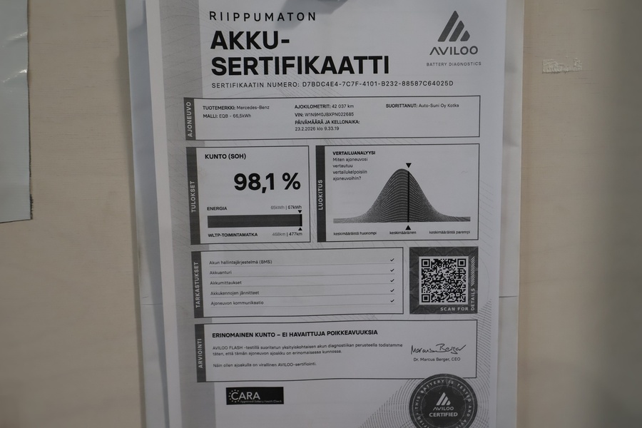 Mercedes-Benz EQB vaihtoauto