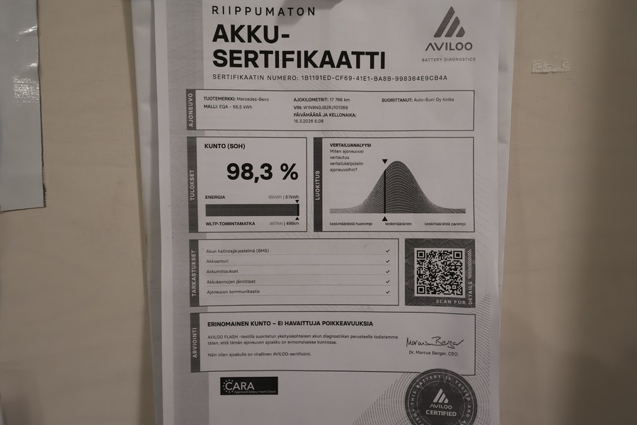 Mercedes-Benz EQA vaihtoauto