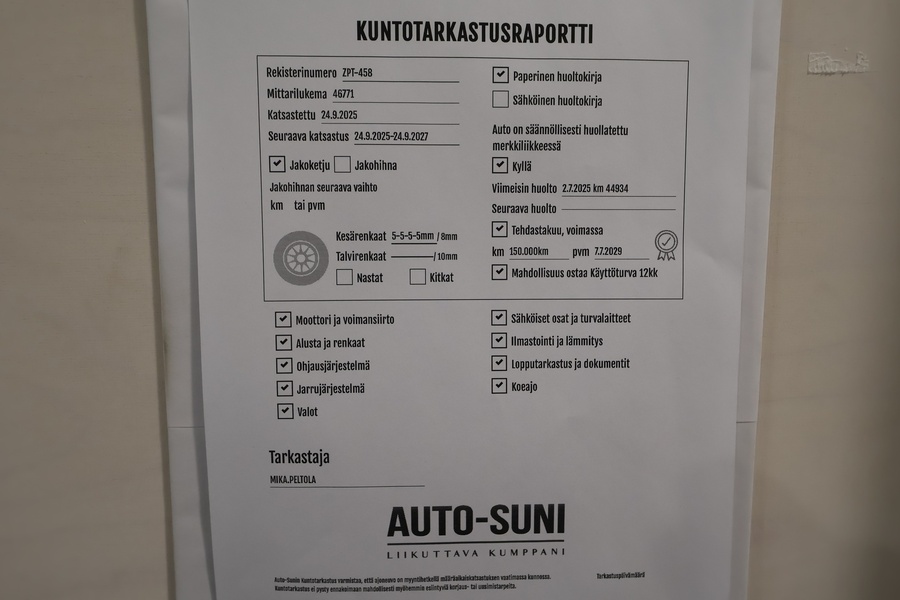 Kia Sportage vaihtoauto