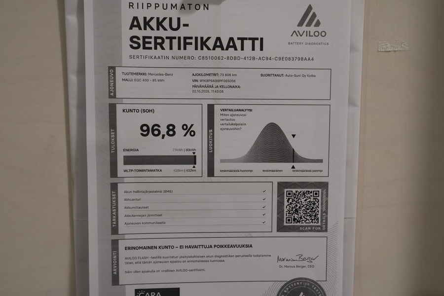 Mercedes-Benz EQC vaihtoauto