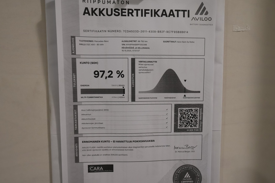 Mercedes-Benz EQC vaihtoauto