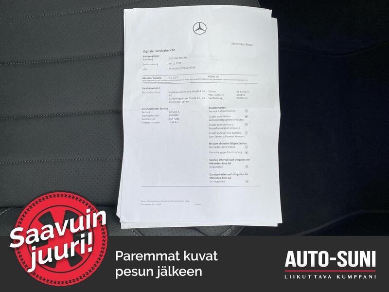 Mercedes-Benz EQE vaihtoauto