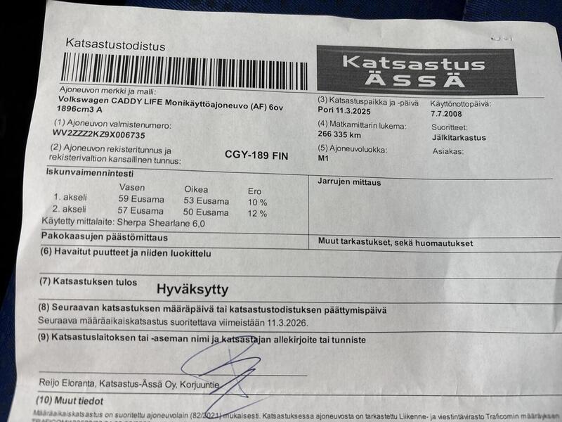 Volkswagen Caddy Maxi vaihtoauto