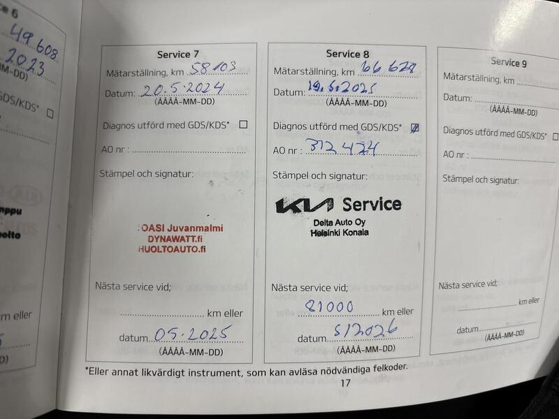 Kia Optima vaihtoauto