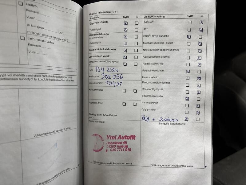 Volkswagen Touran vaihtoauto