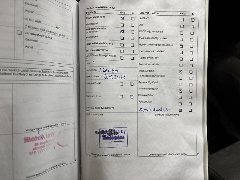 Volkswagen Touran vaihtoauto