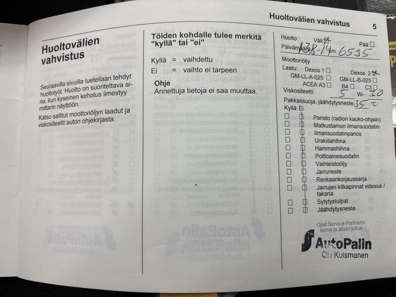 Opel Meriva vaihtoauto