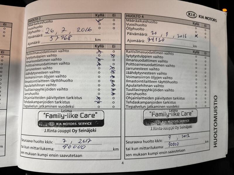 Kia Carens vaihtoauto