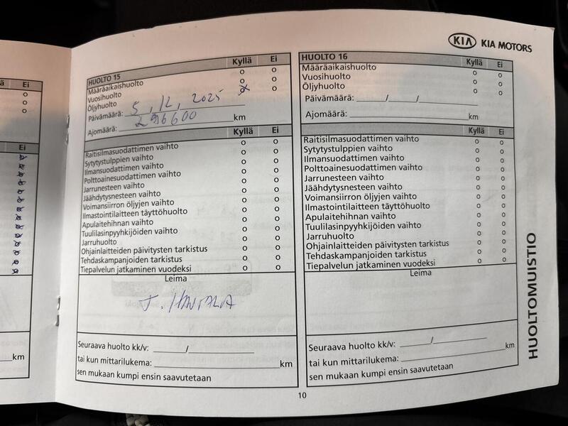 Kia Carens vaihtoauto