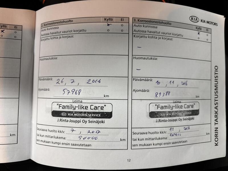 Kia Carens vaihtoauto