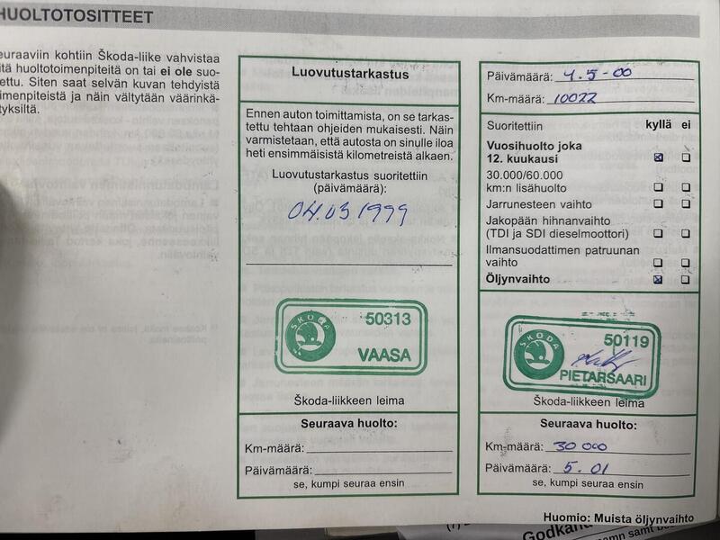 Skoda Octavia vaihtoauto