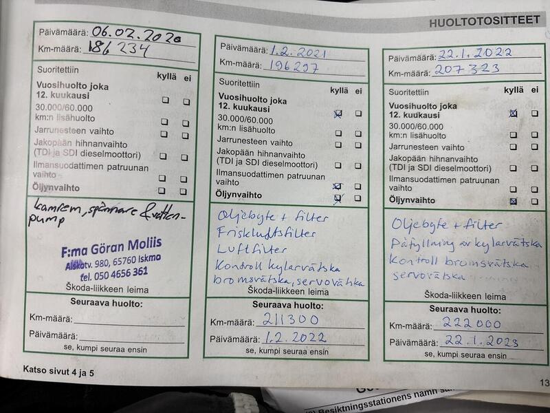 Skoda Octavia vaihtoauto