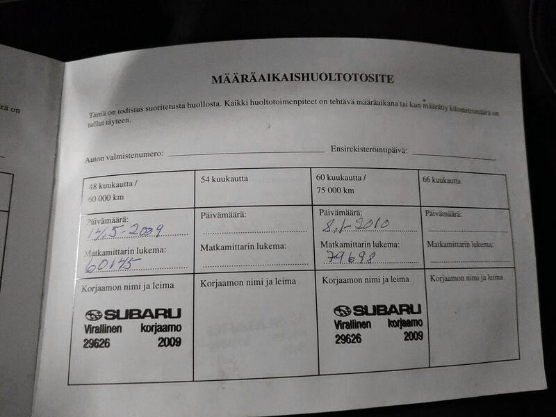 Subaru Legacy vaihtoauto