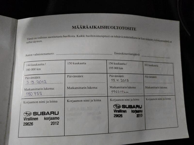 Subaru Legacy vaihtoauto