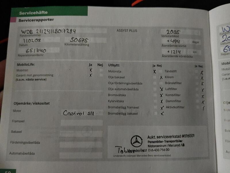 Mercedes-Benz E vaihtoauto