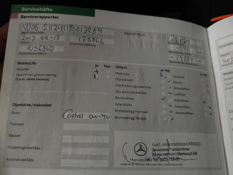 Mercedes-Benz E vaihtoauto