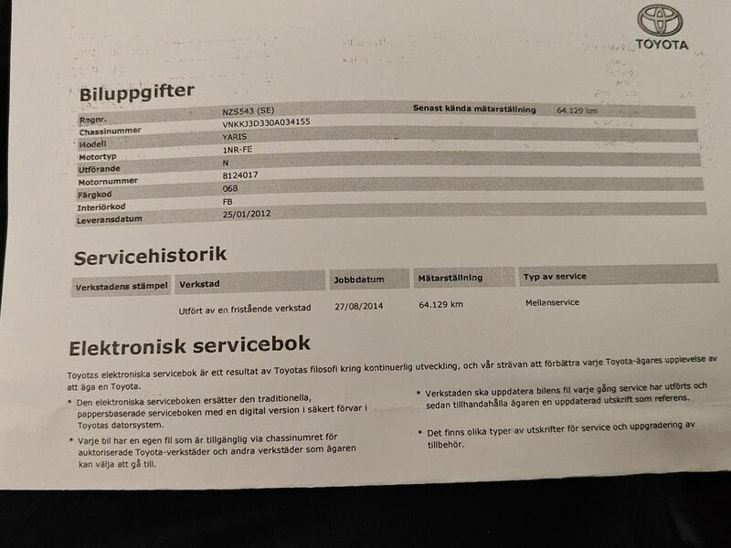 Toyota Yaris vaihtoauto