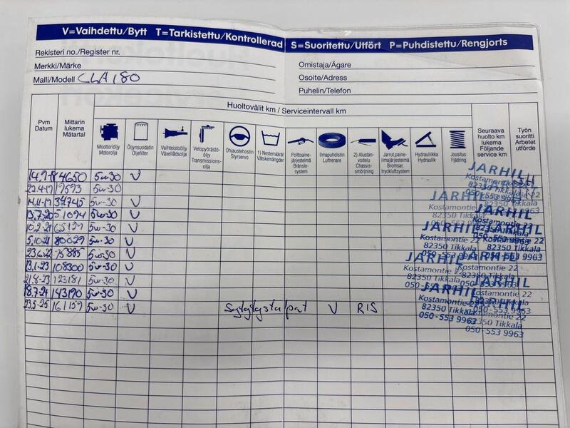 Mercedes-Benz CLA-sarja vaihtoauto