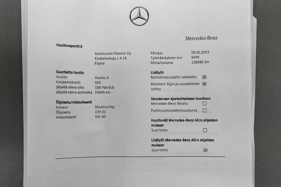 Mercedes-Benz C vaihtoauto