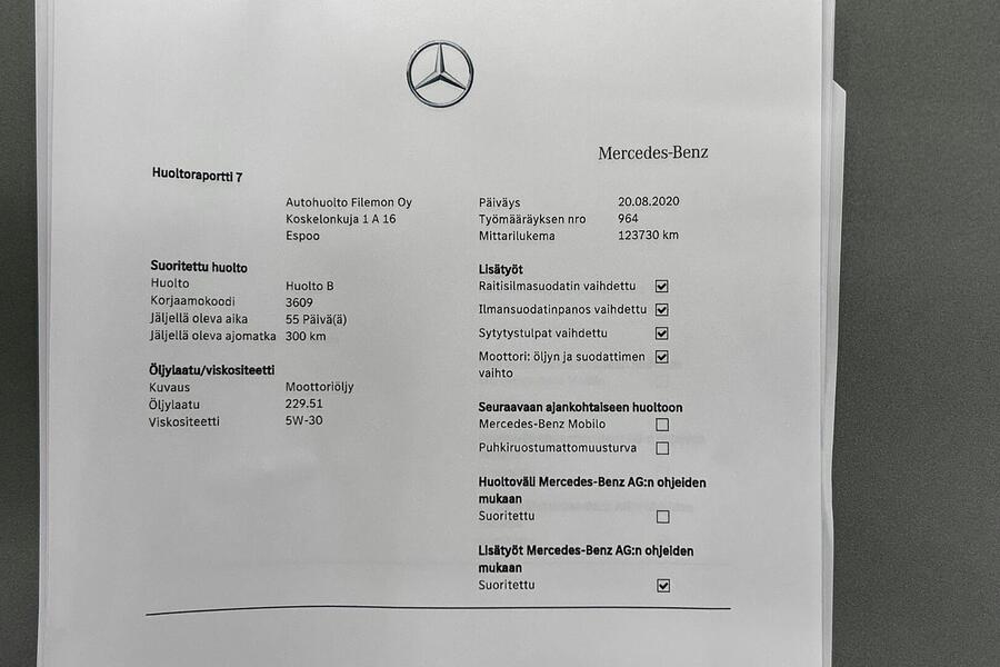 Mercedes-Benz C vaihtoauto