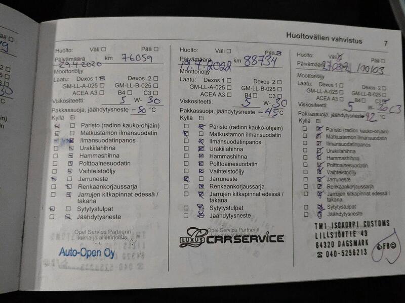 Opel Astra vaihtoauto