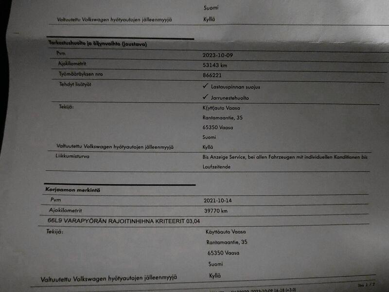 Volkswagen Amarok vaihtoauto