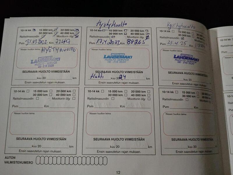 Nissan Qashqai vaihtoauto