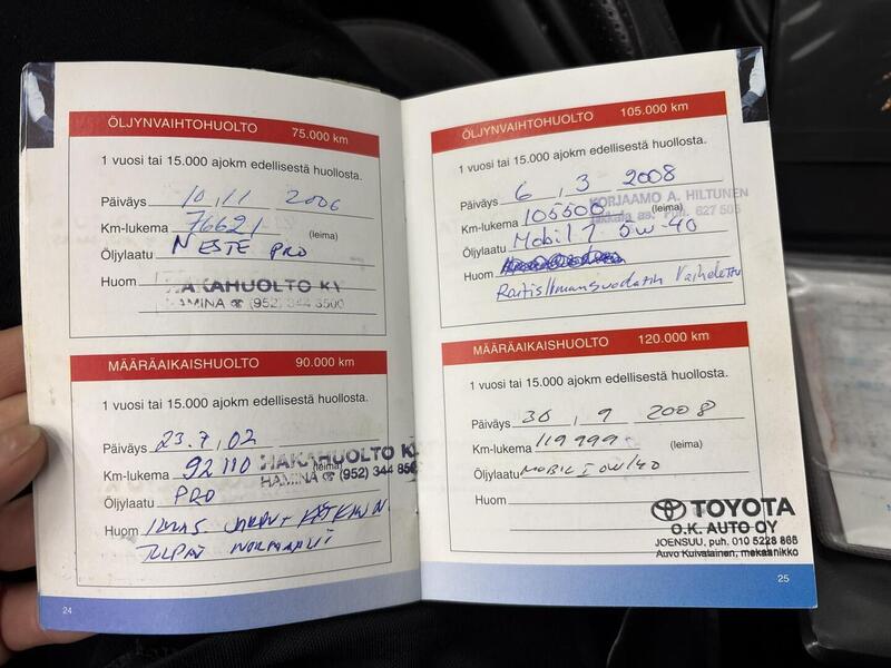 Toyota Avensis vaihtoauto