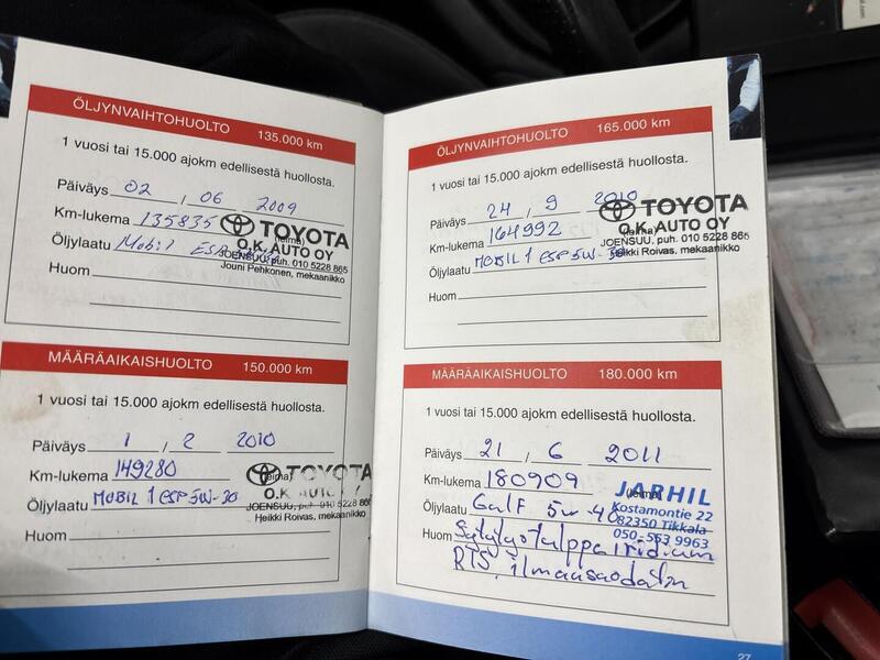 Toyota Avensis vaihtoauto