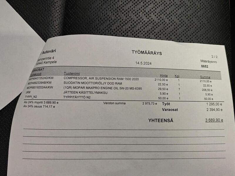 Dodge Ram vaihtoauto