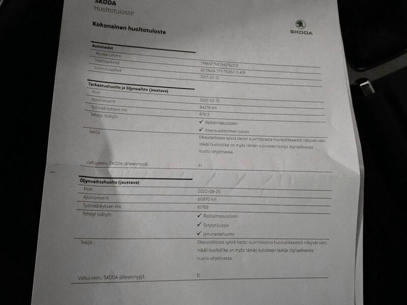 Skoda Octavia vaihtoauto