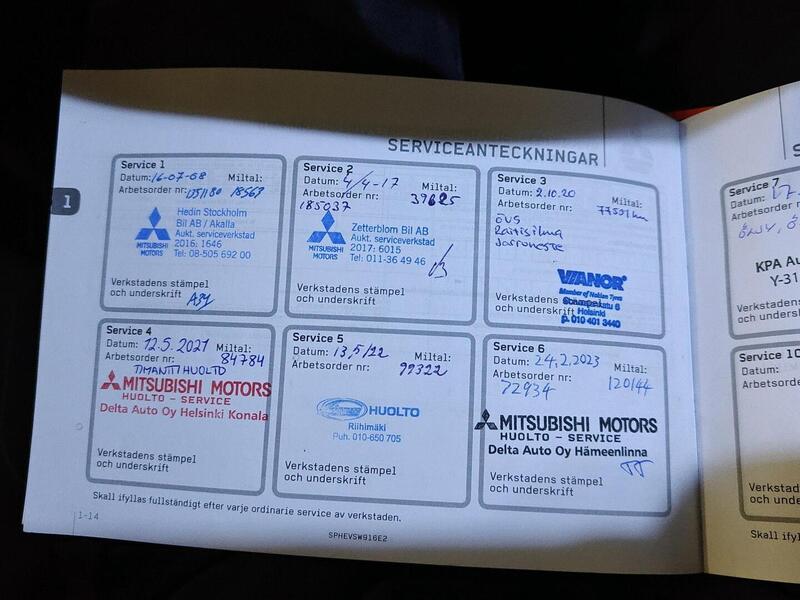 Mitsubishi Outlander PHEV vaihtoauto