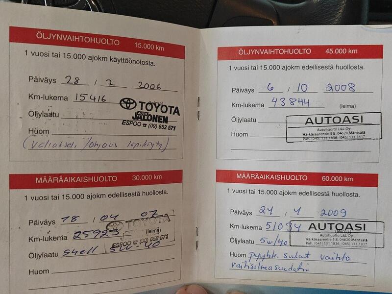 Toyota Avensis vaihtoauto