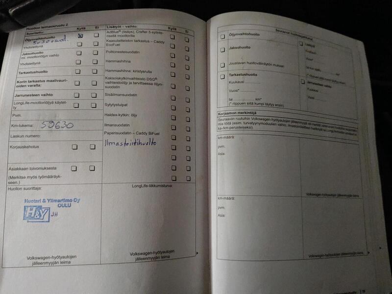 Volkswagen Caddy Maxi vaihtoauto