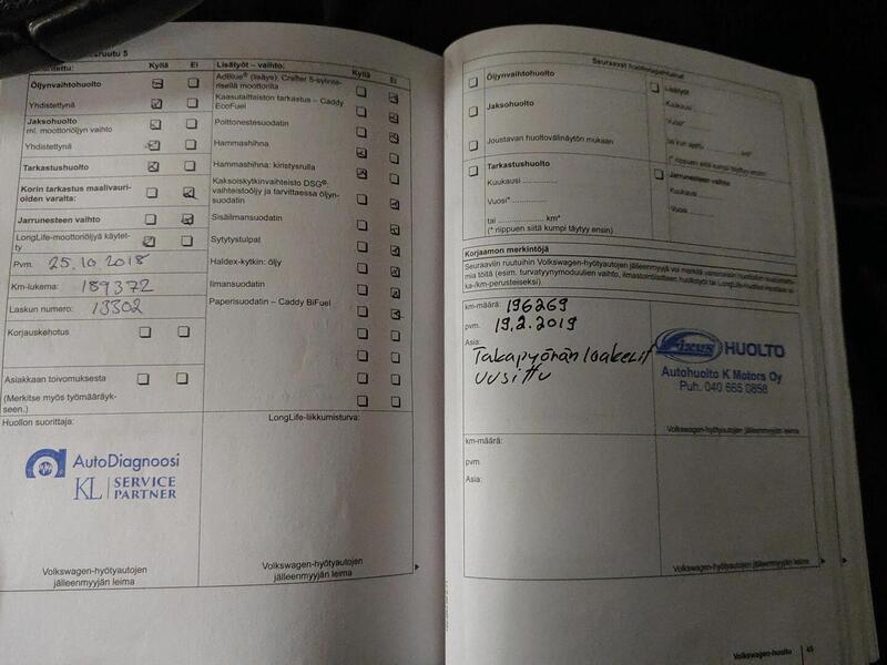 Volkswagen Caddy Maxi vaihtoauto