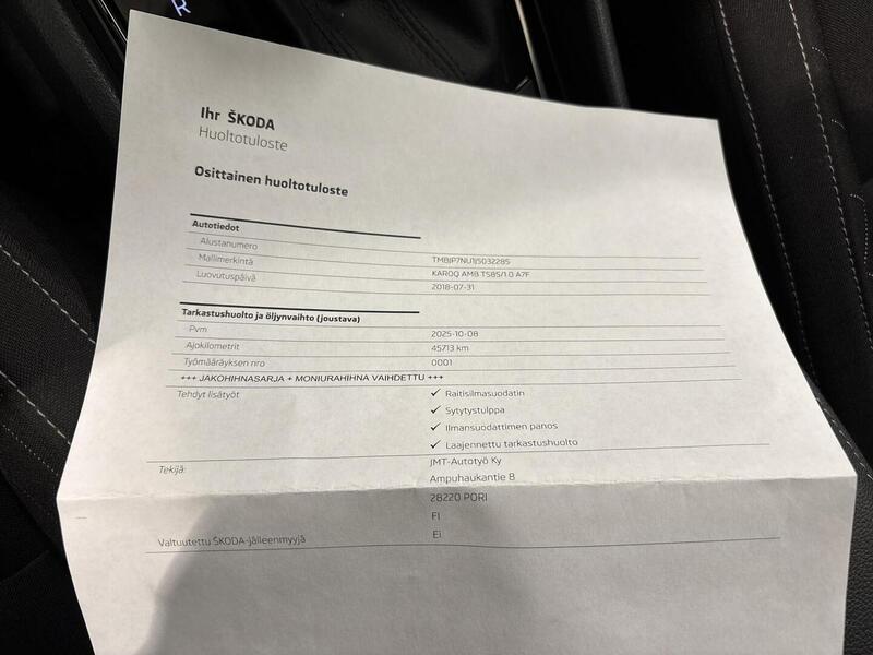 Skoda Karoq vaihtoauto