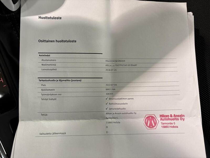 SEAT Ateca vaihtoauto