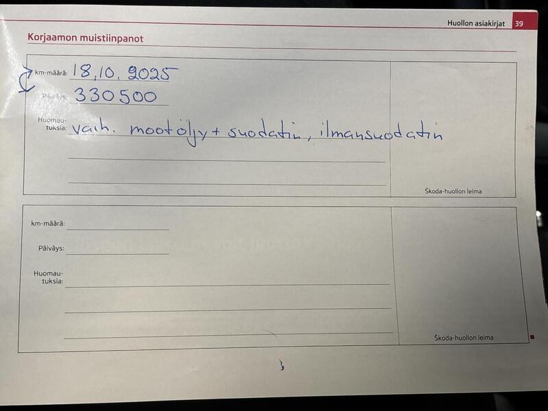 Skoda Octavia vaihtoauto