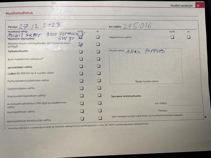 Skoda Octavia vaihtoauto