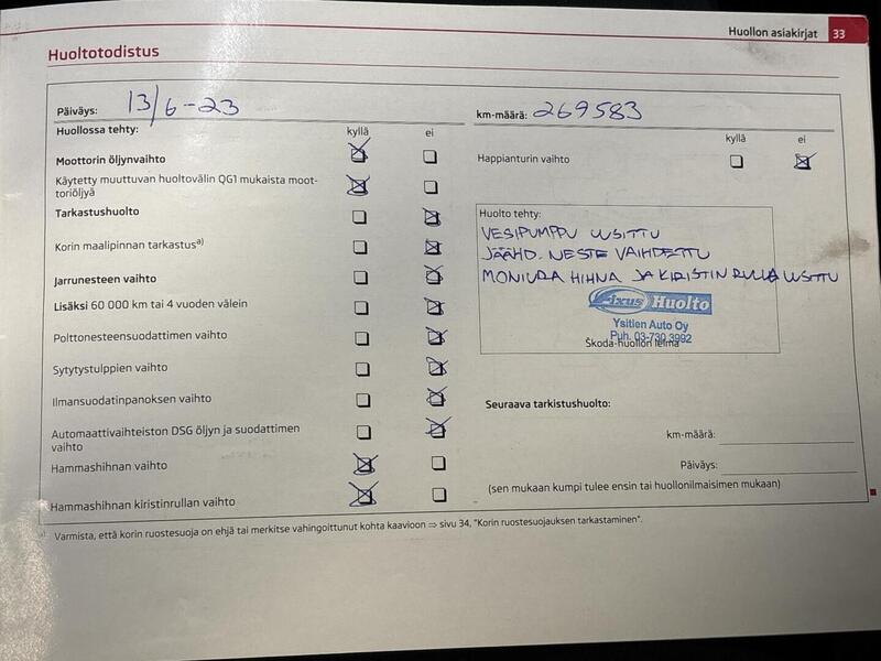 Skoda Octavia vaihtoauto