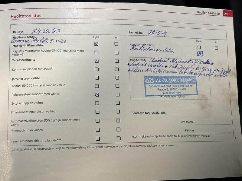 Skoda Octavia vaihtoauto